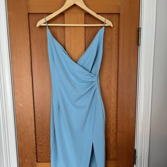 Wedding Guest Blue Dress - Picture 1 of 2